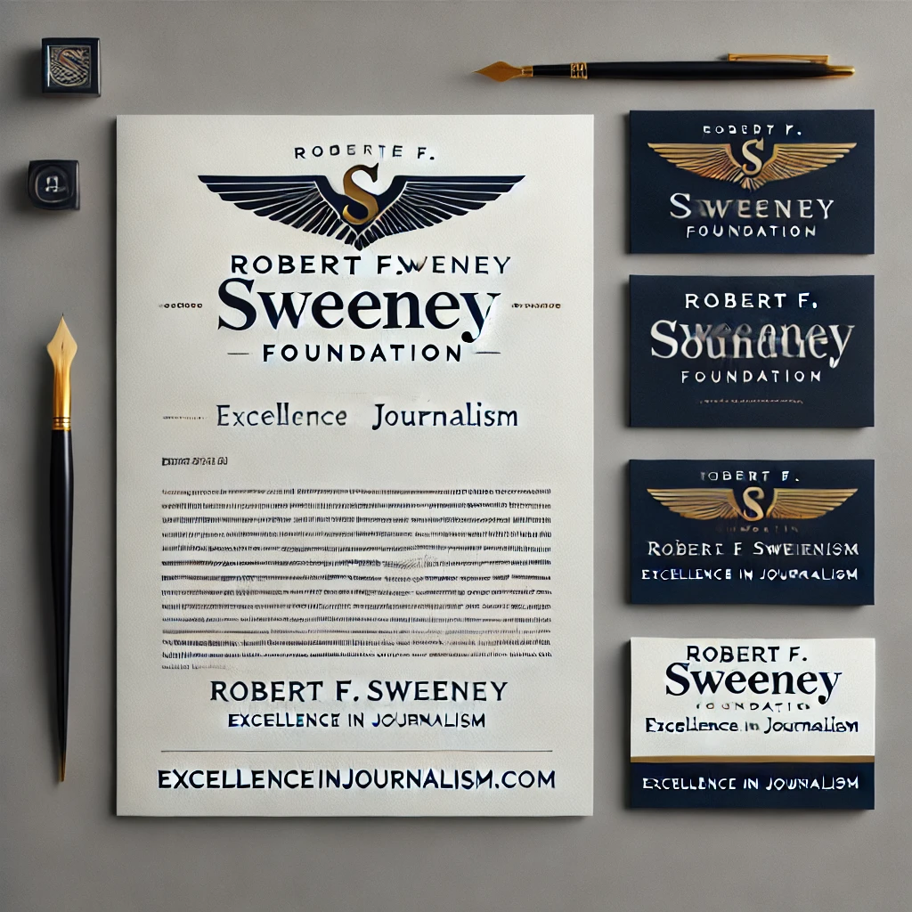Robert F. Sweeney Foundation excellence in journalism materials